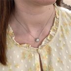 Wear-EVERY-Where Button Pearl Necklace 340-28954