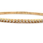 Moses Signature Diamond Flex Bangle 170-03723