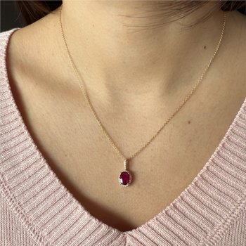 Ruby Necklace 230-00533