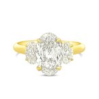 Moses Signature Hidden Halo Engagement Ring 100-04634