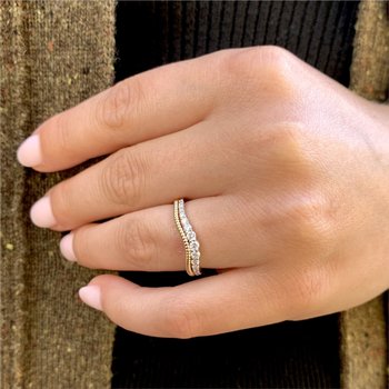 Curved Wedding Band 110-25743