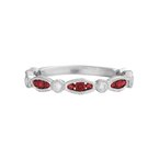 Wear-EVERY-Where Stackable Ruby Ring 200-07078