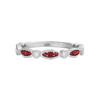 Stackable Ruby Ring 200-07078