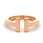 Signature Estate T Ring Signed "Tiffany & Co." 800-05194