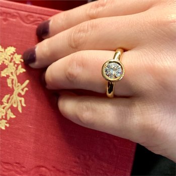 "Moonlight" Engagement Ring 100-04401