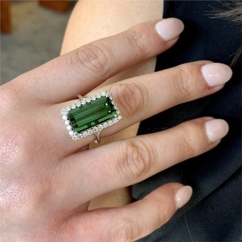 Green Tourmaline Ring 200-07064