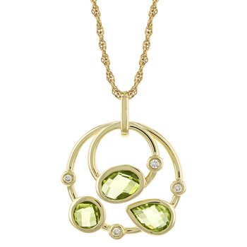 Peridot Necklace 230-00546