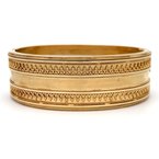 Signature Estate English Victorian Etruscan Style Bangle 800-05019