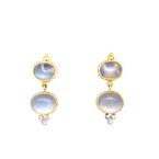 Moses Signature Moontstone Drop Earrings 210-00332