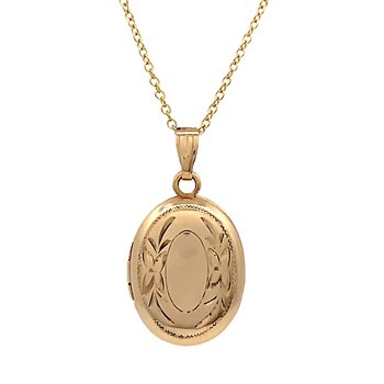 Engraved Locket 800-05388