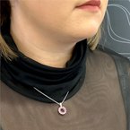 Wear-EVERY-Where Ruby & Diamond Necklace 230-00509