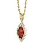 Wear-EVERY-Where Garnet Necklace 230-00529