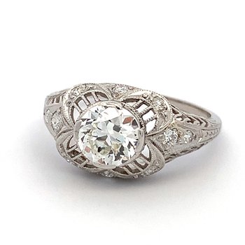 Art Deco Engagement Ring 801-00266