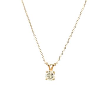 Diamond Solitaire Necklace 800-05451