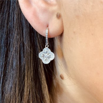 "Fleur" Drop Earrings 150-16851