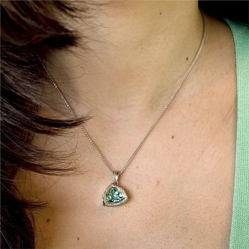 Mint Tourmaline Necklace 230-00458