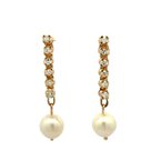 Signature Estate Pearl Drop Earrings 800-05479