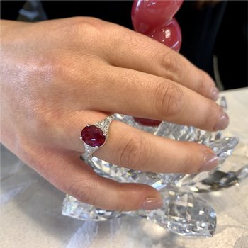 Red Tourmaline Ring 200-06965