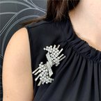 Signature Estate Late Art Deco Pin & Convertible Lapel Clips 800-05213