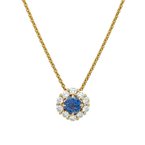 Moses Signature Blue Sapphire Necklace 230-00539