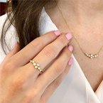 Parlé Opal "Constellation" Ring 200-07139