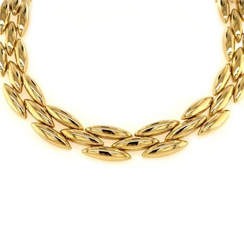 Panther Link Collar Necklace 800-04255