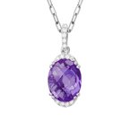 Wear-EVERY-Where Amethyst Necklace 230-00541