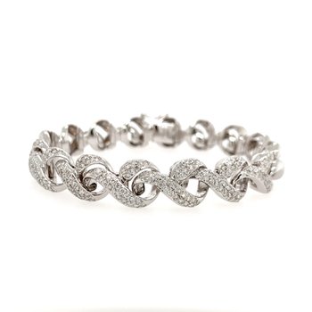 Diamond Fashion Link Bracelet 800-04913