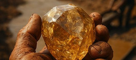 647-Carat Brown Diamond Sparks Renewed Interest in Brazil’s Mining Potential