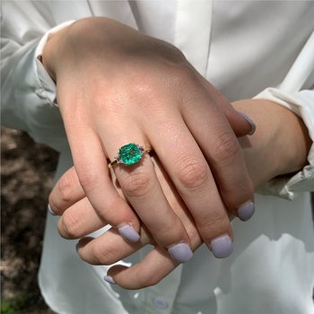 Columbian Emerald Ring 200-06944