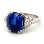 Moses Signature Blue Sapphire Ring 200-07114