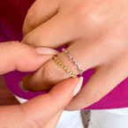 Wear-EVERY-Where Oval Cable Link Ring 410-00028