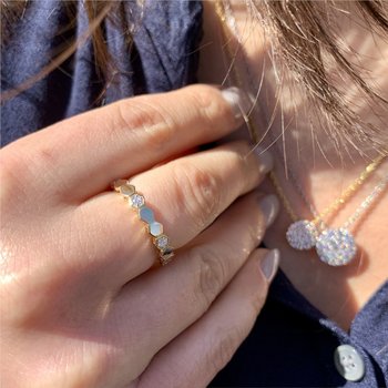 Honeycomb Hex Ring 130-00137