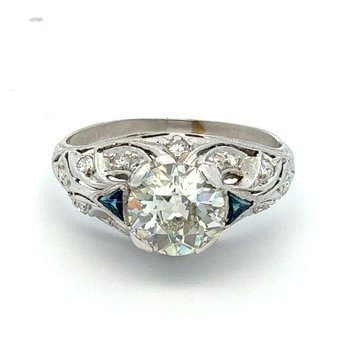 Art Deco Engagement Ring 801-00273