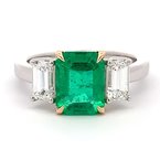 Moses Signature Emerald Ring 200-07053