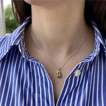 Peridot Necklace 230-00470
