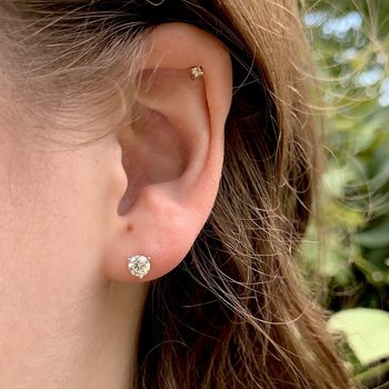 0.76  Carat TW Diamond Stud Earrings 150-16963