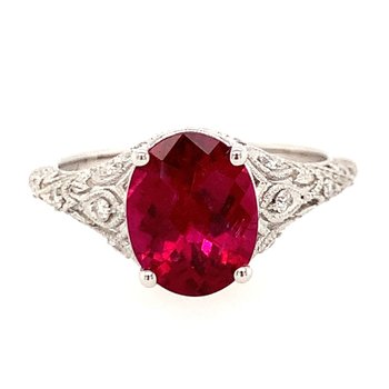 Red Tourmaline Ring 200-06965