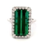 Moses Signature Green Tourmaline Ring 200-07064