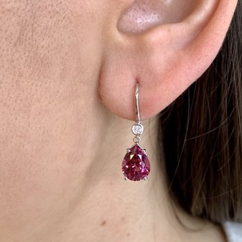 Mahenge Garnet Drop Earrings 210-00335