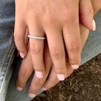 Moses Signature Fishtail Diamond Anniversary Band 120-08328