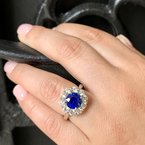 Moses Signature Blue Sapphire Ring 200-07086