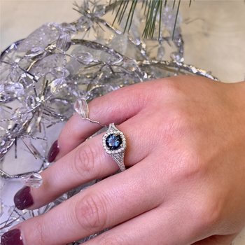 Violet Blue Spinel Ring 200-07110