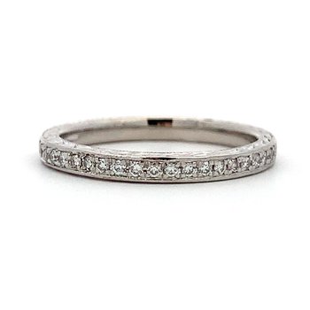 Engraved Diamond Band 802-00233