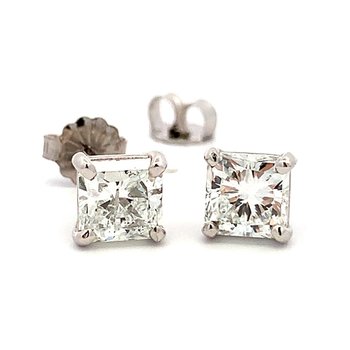 2.01 Carat TW Diamond Stud Earrings 150-16900