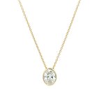 Moses Signature Diamond Solitaire Necklace 160-14665
