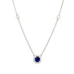 Moses Signature Blue Sapphire Necklace 230-00482