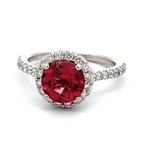 Moses Signature Magenta Rubellite Tourmaline Ring 200-07107