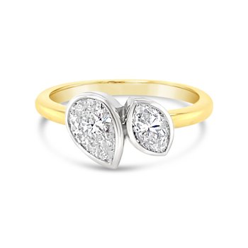 Toi et Moi Diamond Ring 130-00108