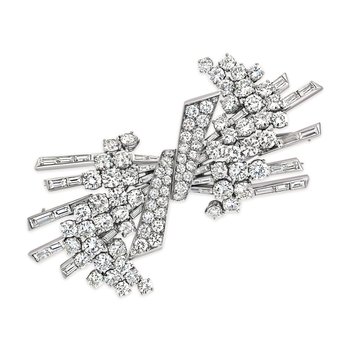 Late Art Deco Pin & Convertible Lapel Clips 800-05213